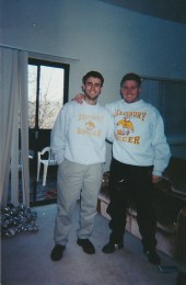 Best of friends ready to travel together.